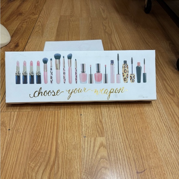 Pink and Gold Makeup Brushes Essential Tools Set - Picture 1 of 1